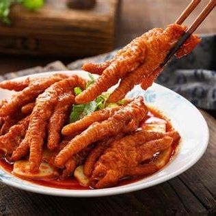 F-4Patas de Pollo Estilo Piel de Tigre/虎皮鸡爪
