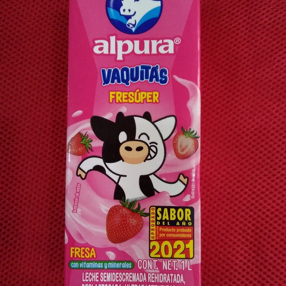 Leche de fresa