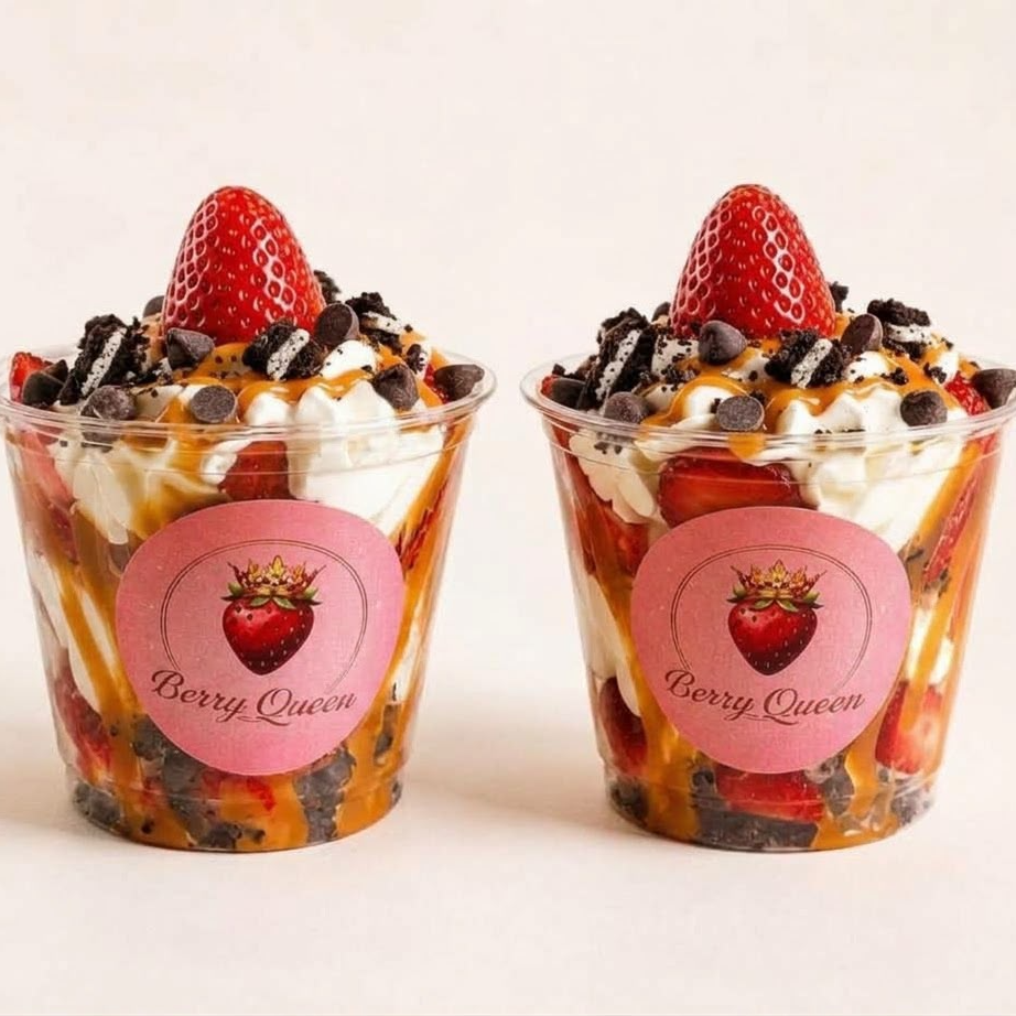 2 Fresas con Crema + OREO + Salsa Gratis 9onz