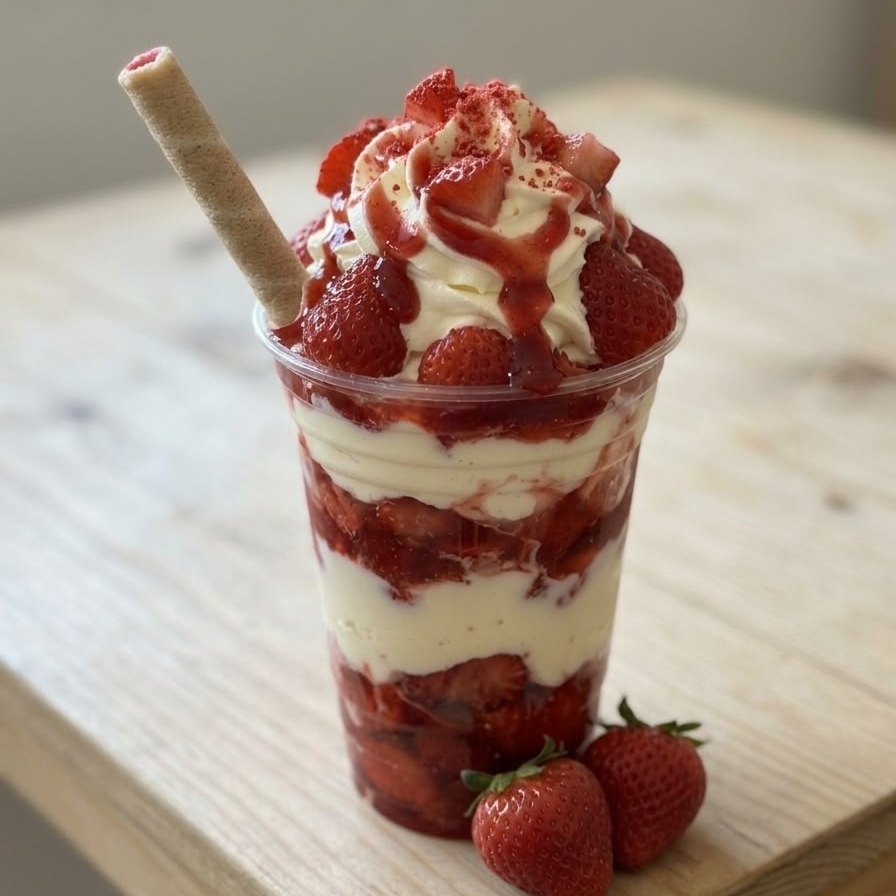 Fresa con Crema
