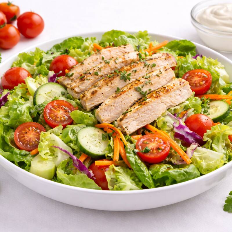 Ensalada Santa con pollo