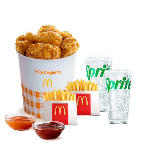 Bucket 4 Piezas de Pollo + Bebidas