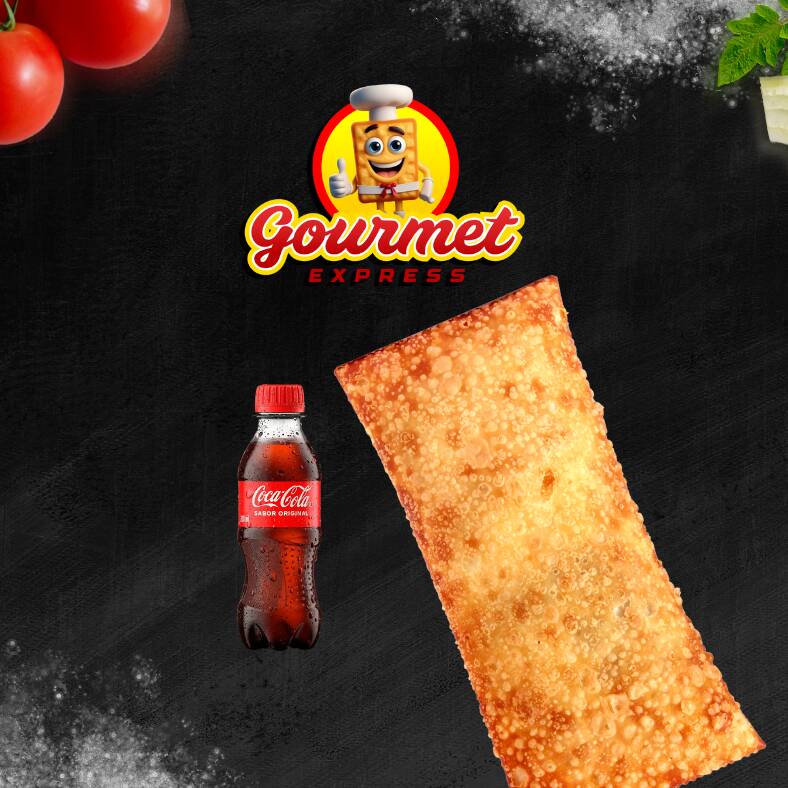 Combo individual com 1 pastel de 20cm à sua escolha, acompanhado de Coca-Cola 200ml bem gelada. Prático, saboroso e perfeito para matar a fome a qualquer hora.
