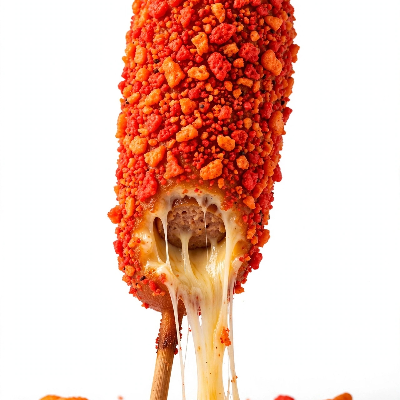 Falming Hot Corn Dog