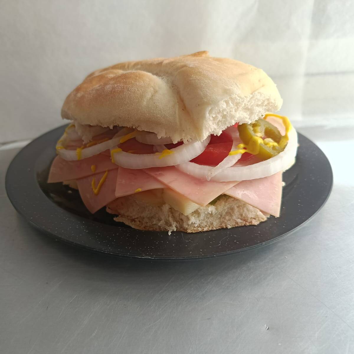 Lonche Jamón con Queso