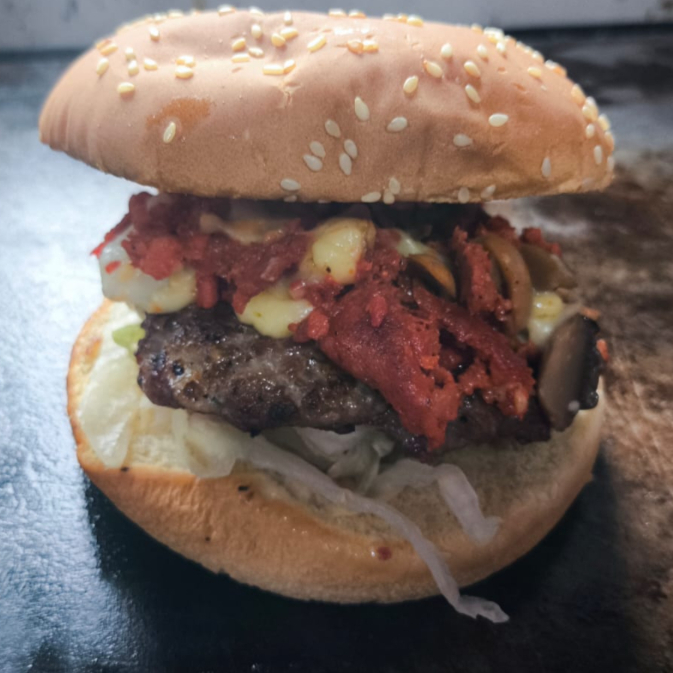 Hamburguesa La Micho