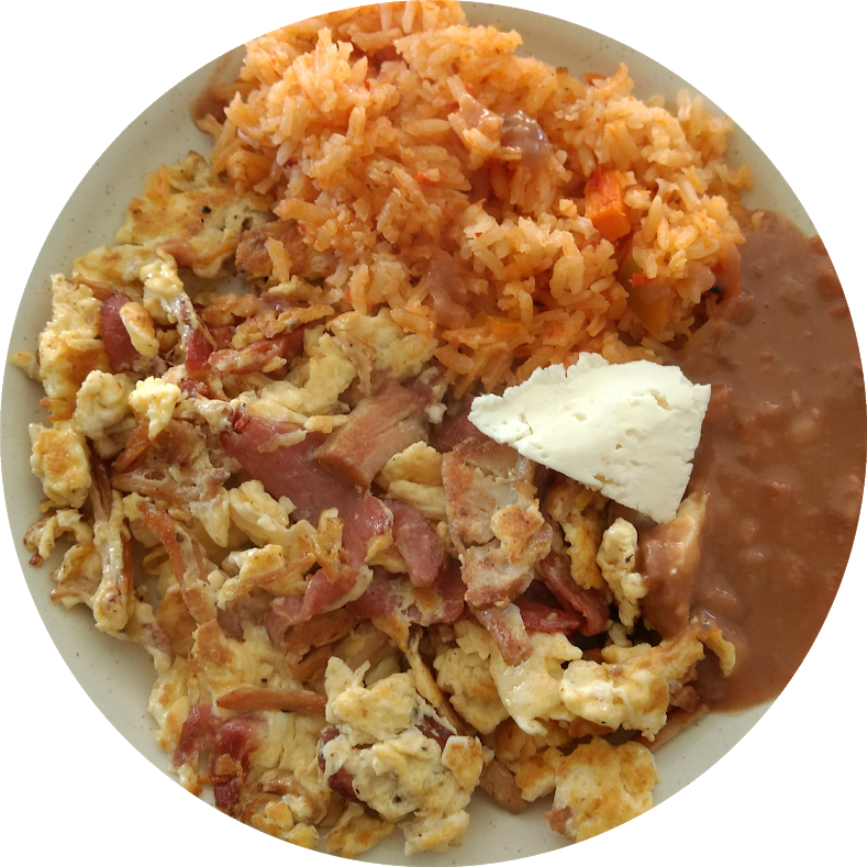 2 Ordenes de Huevos Revueltos al Gusto