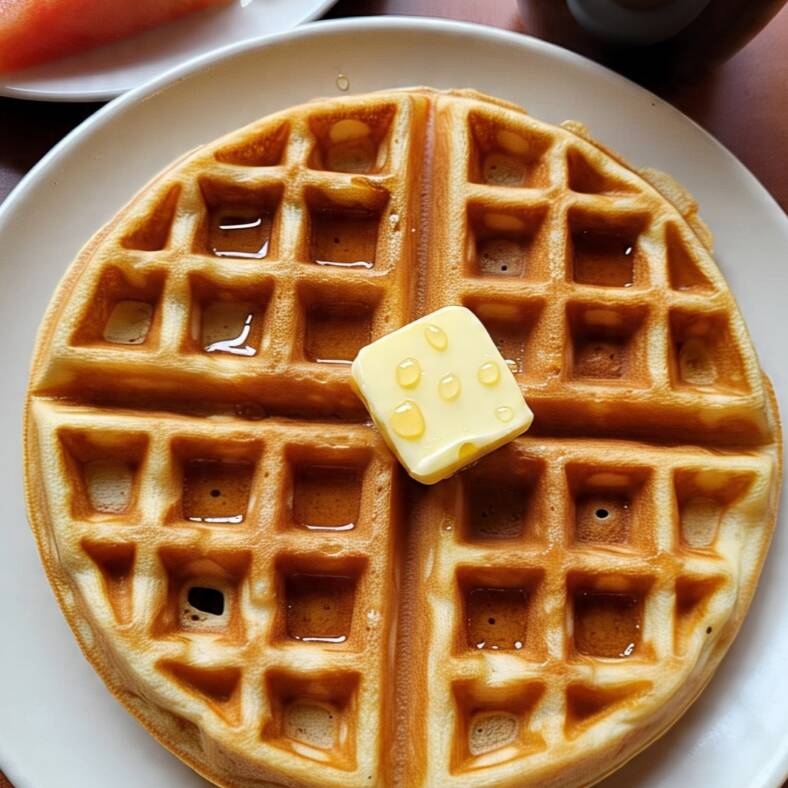 Waffle Individual.