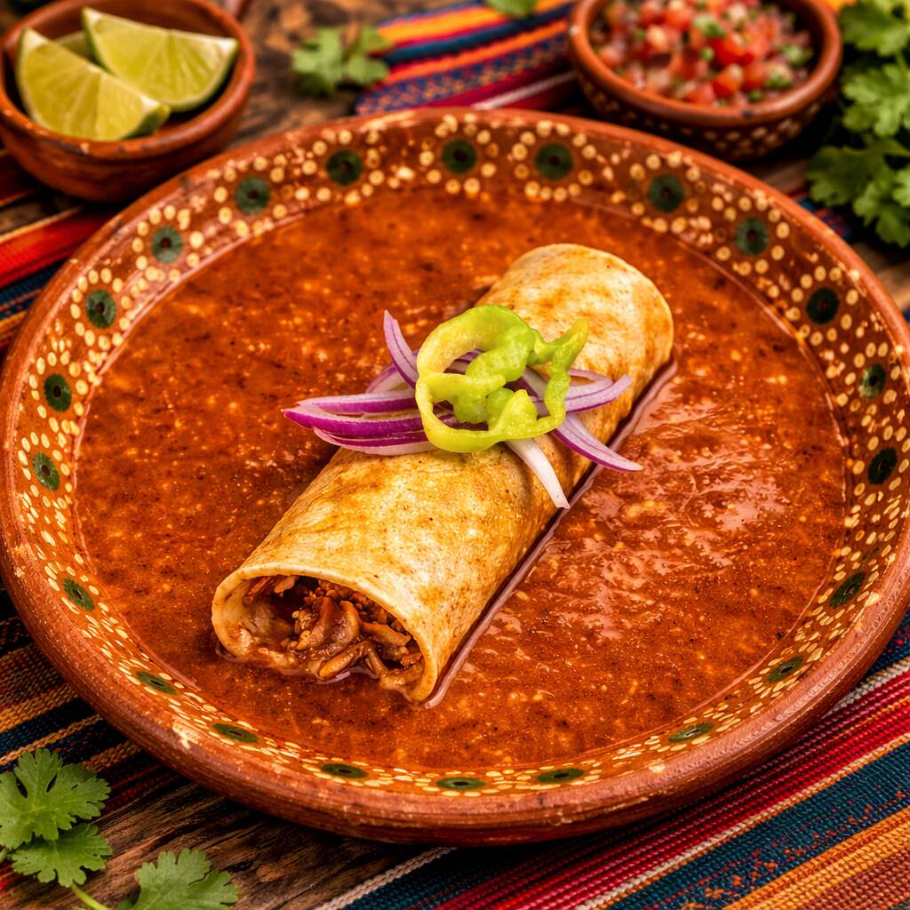 Taco de Cochinita Bañado