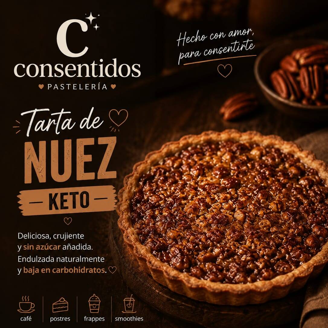 Tarta de Nuez Keto