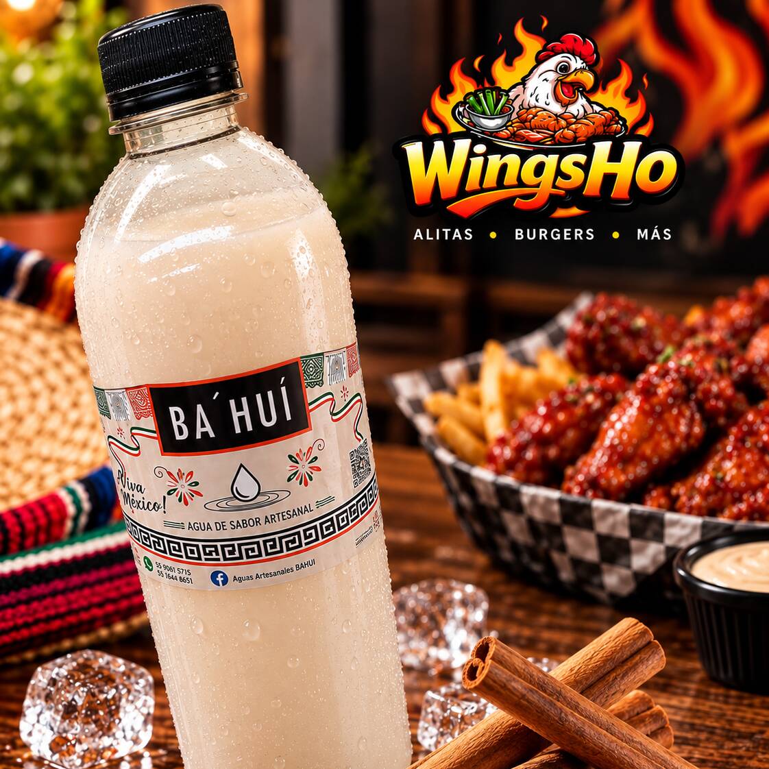 🥛 Agua de Horchata Artesanal 1 Litro