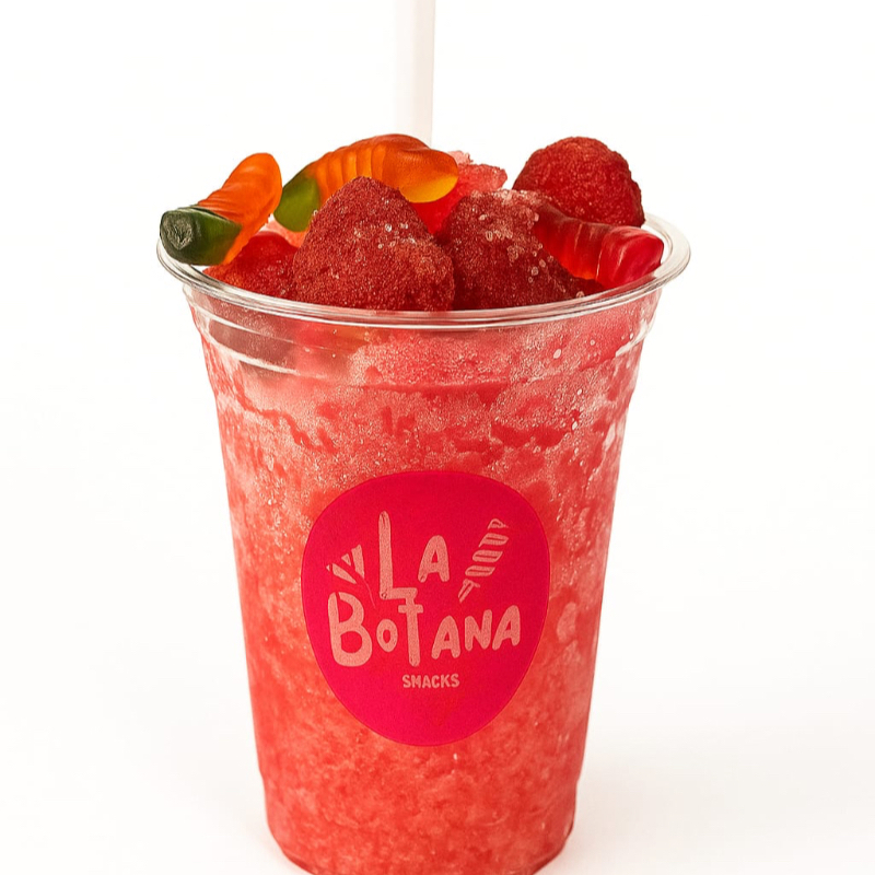BOING CONGELADO DE FRESA CON GOMITAS
