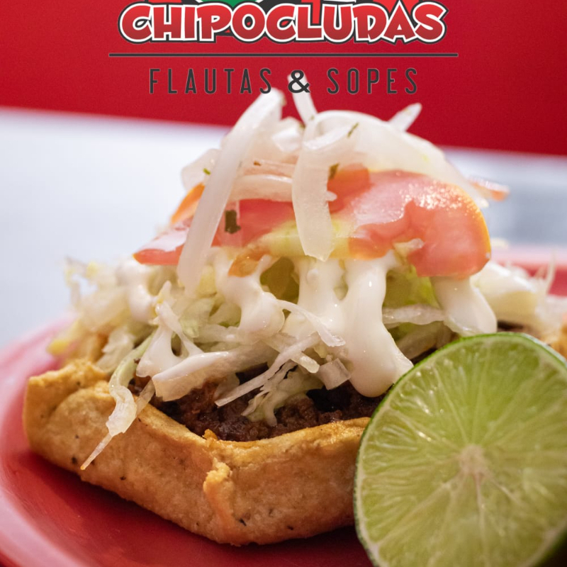 Sope de Frijoles c/queso