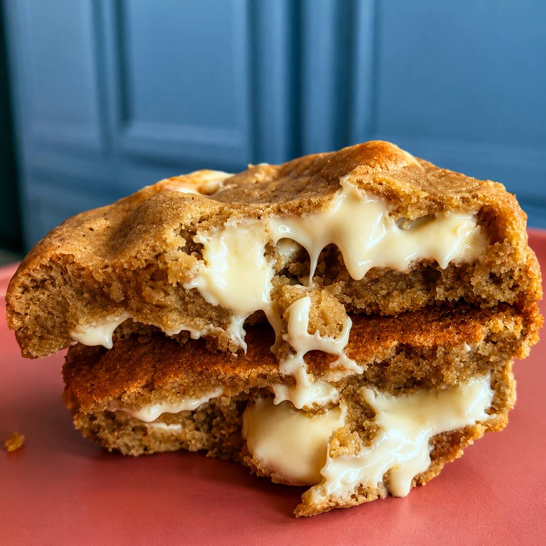 Cookie com gotas de chocolate branco