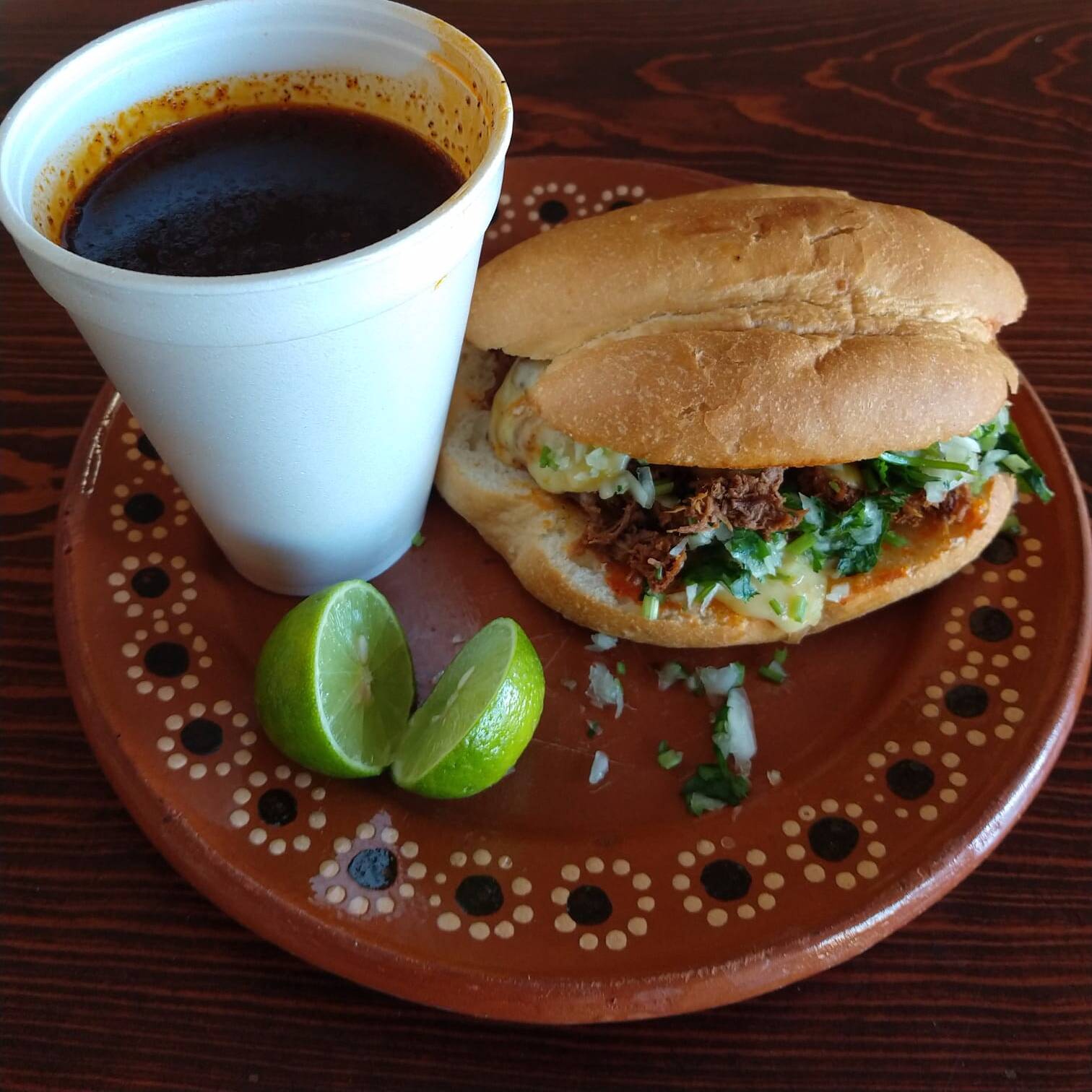 Torta Birria