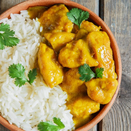 Curry Amarillo De Pollo