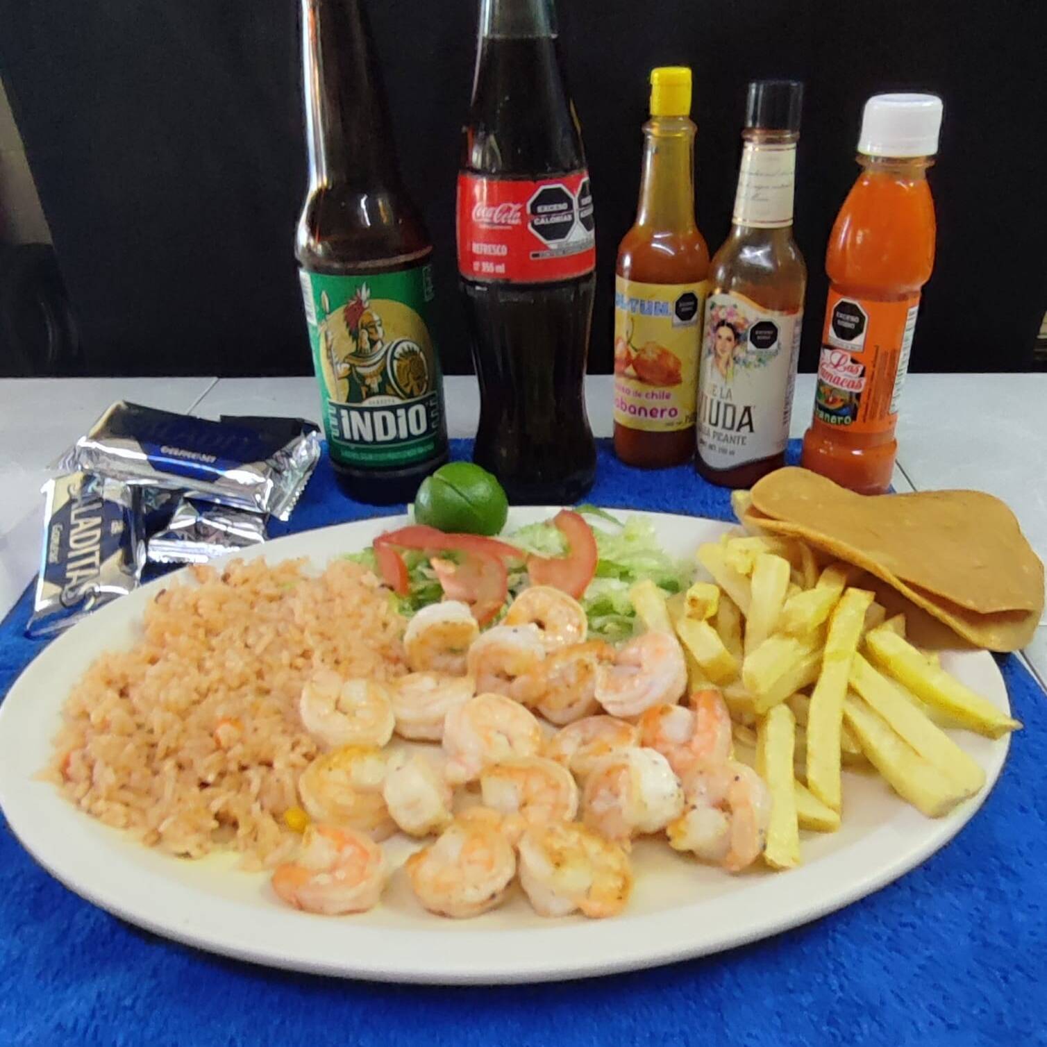 Camarones a la Plancha