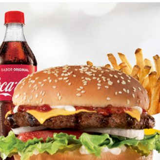 Combo Hamburguesa Hawaiana