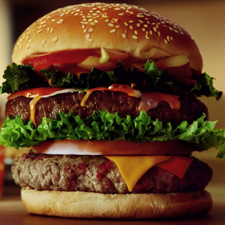 Hamburguesa Clásica Doble
