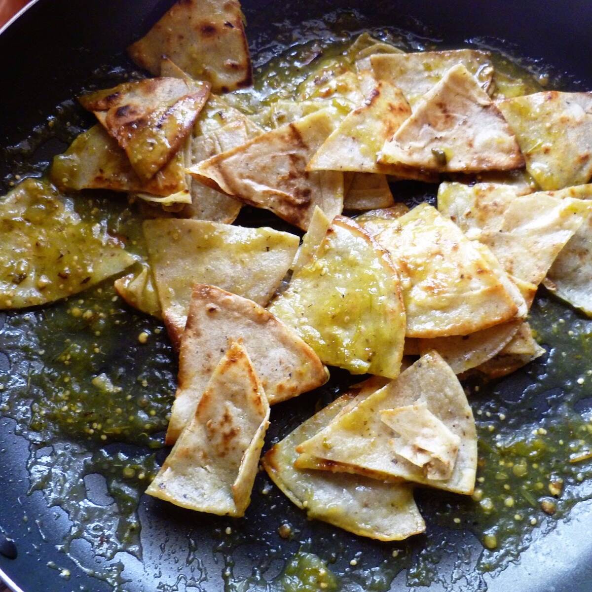 Chilaquiles Verdes 98gr.
