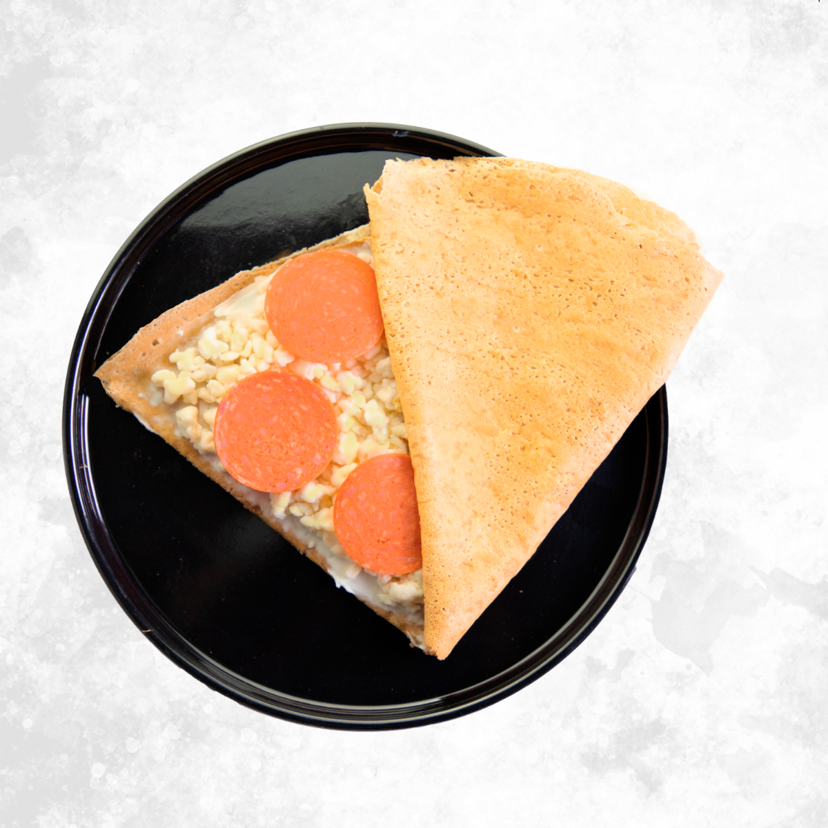 Crepa Philadelphia y Mozzarella con Ingrediente