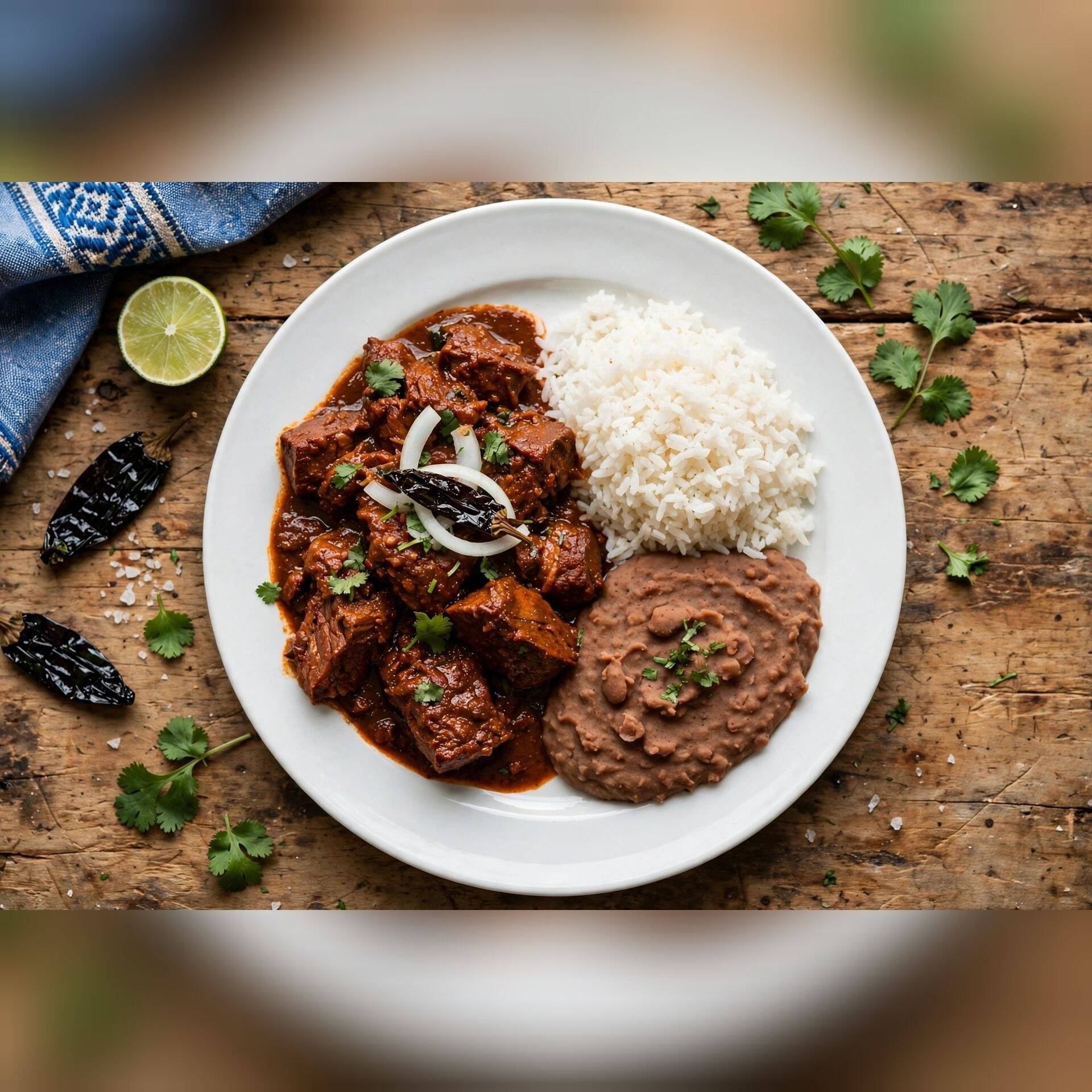 Fritza Carne de Cerdo en Salsa Pasilla