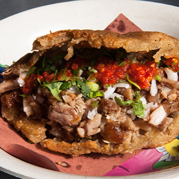 GORDITAS DE CARNITAS