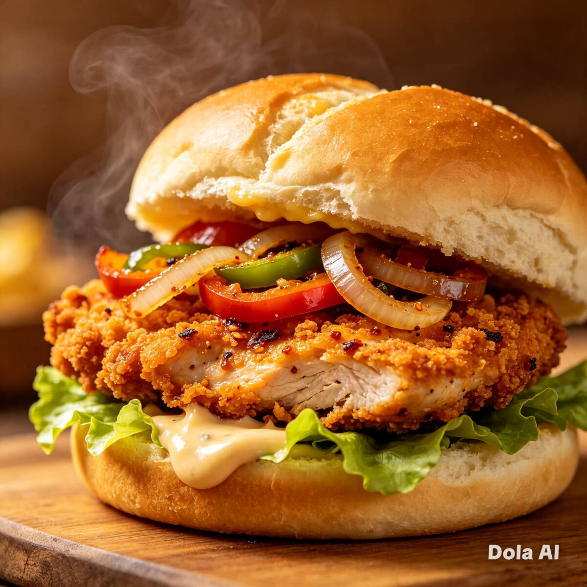 Torta de Milanesa de Pollo