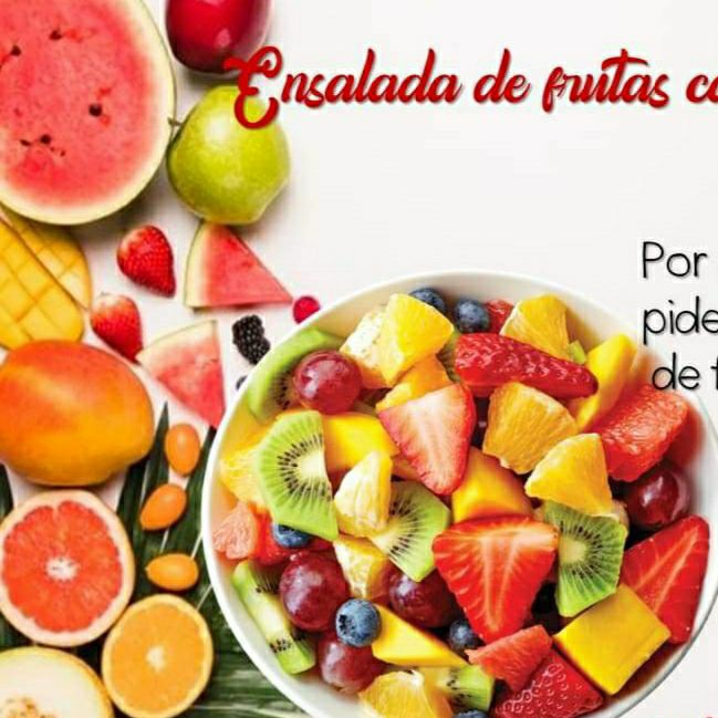 ENSALADA DE FRUTAS Y HELADO PREMIUN 24 ONZAS