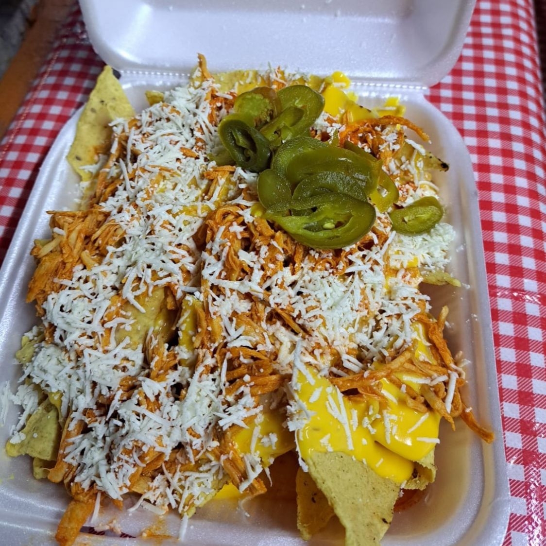 Nachos de Pierna