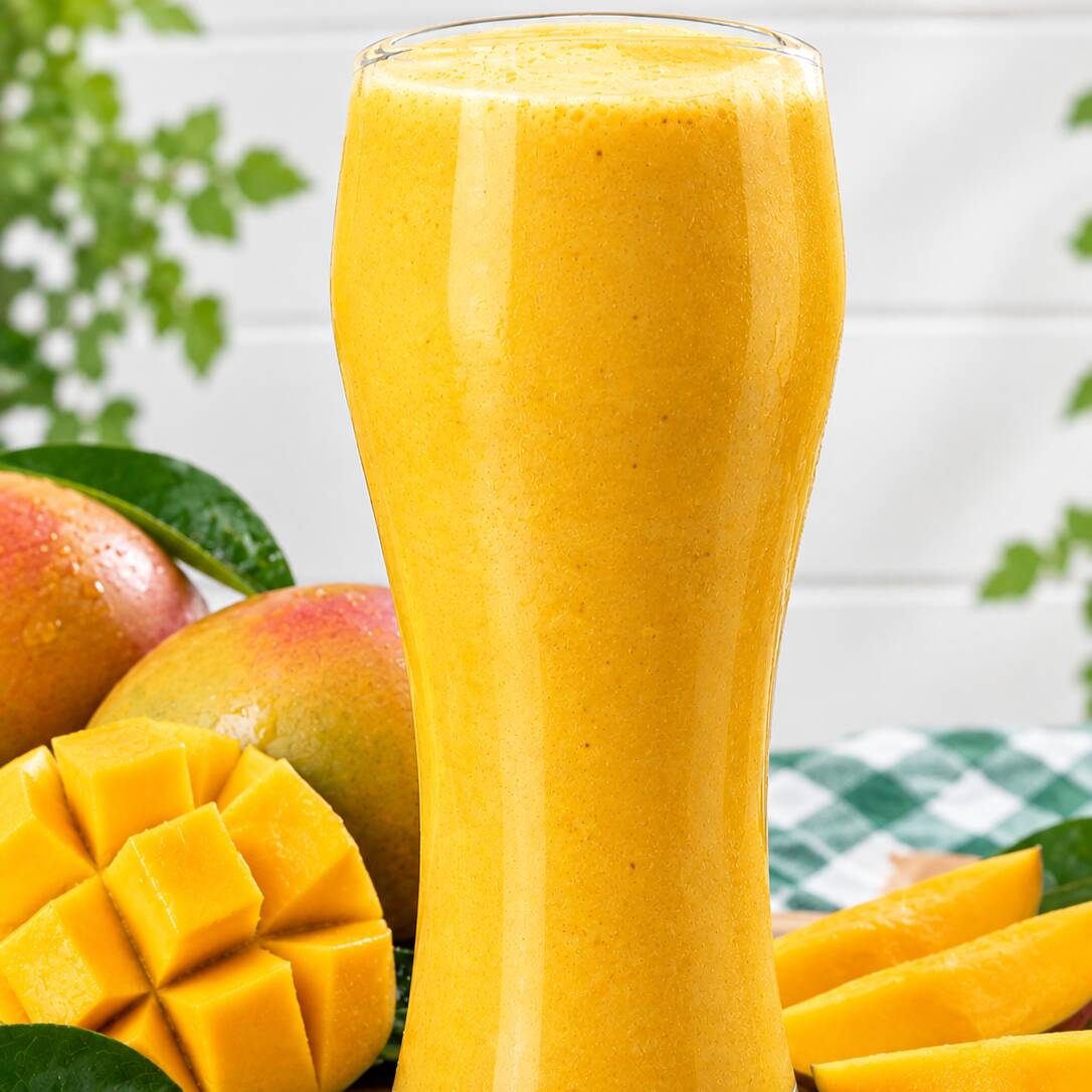 Jugo de Mango en Leche