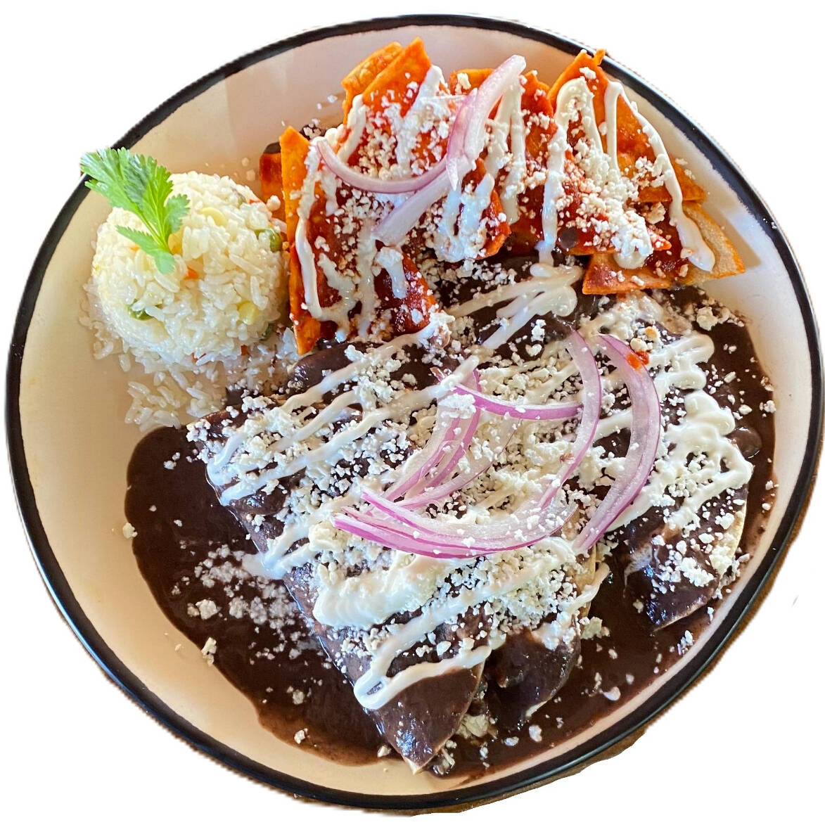 Enfrijoladas