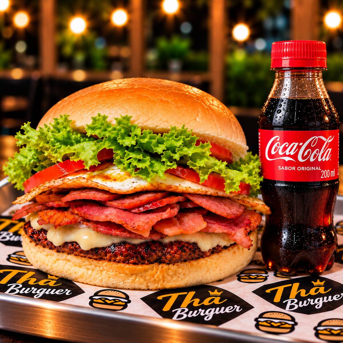 x Tudo Artesanal + 1 COCA 200ML gratis