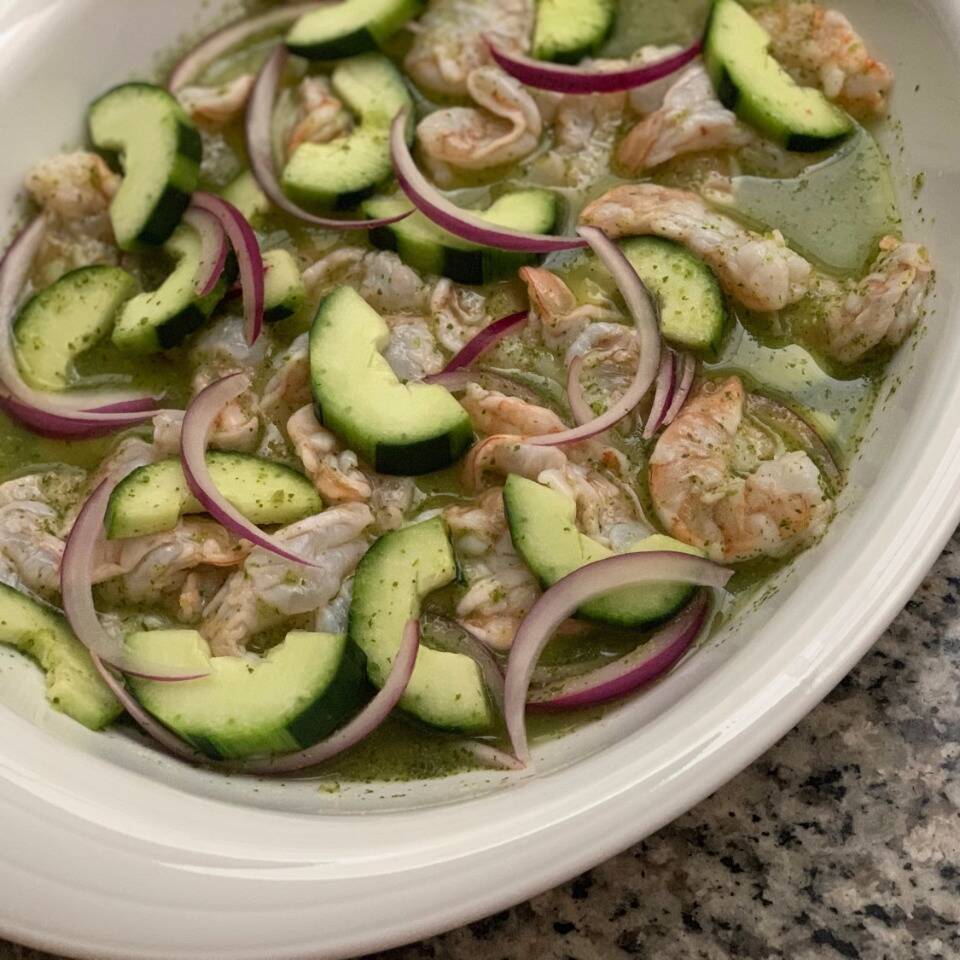 Aguachile Verde de Camarón