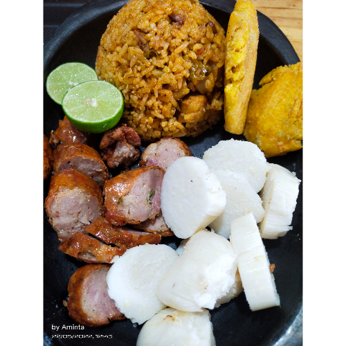 Arroz de cerdo con Chorizo