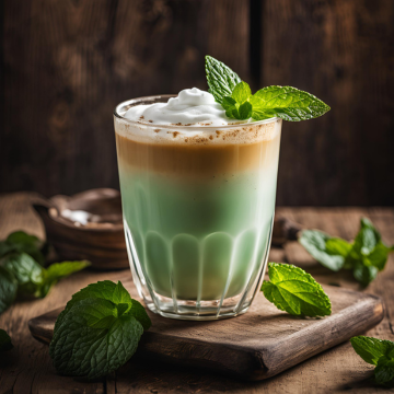 Latte Frio de Menta