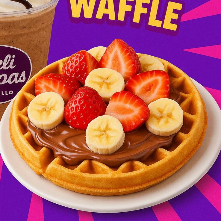 WAFFLE REDONDO