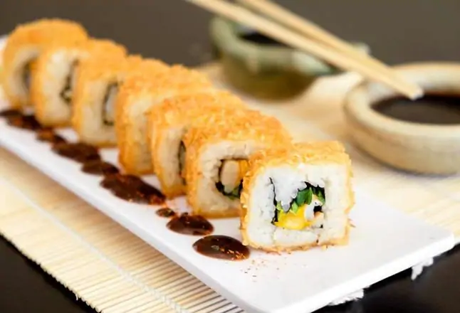 Camarón Coco Thai Roll (10Pzas)