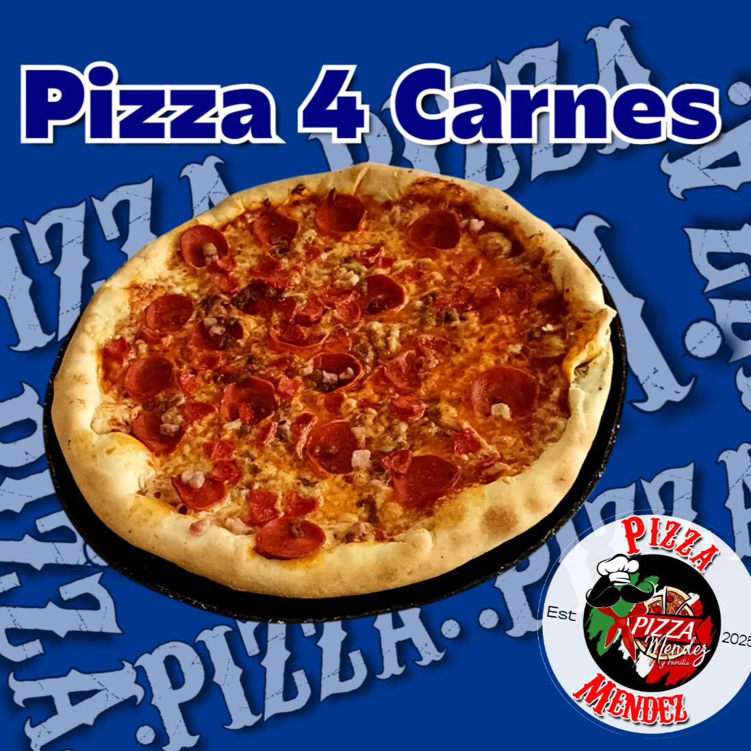 Pizza Grande 4 Carnes