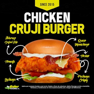 Chicken Cruji Burger