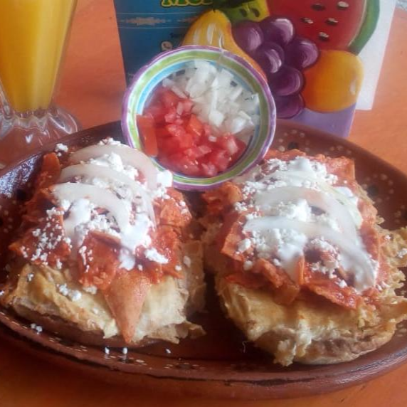 Mollete de Chilaquiles