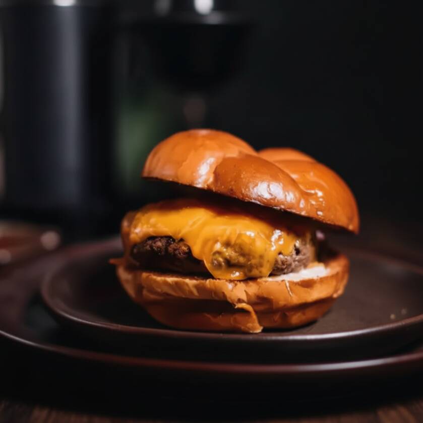 Blend de Wagyu de 180 Gr Temperado com Sal Granulado de Deserto / Cheddar / Finalizado em Nosso Exclusivo Pão de Brioche Raw.
(ATENÇÃO APENAS AO PONTO, NÃO RETIRAMOS OU ENVIAMOS INGREDIENTES A PARTE)