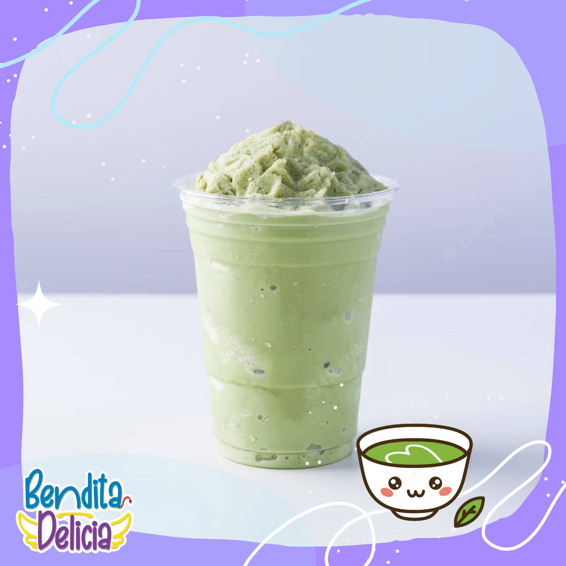 Frappé Matcha Delicia 16 Oz