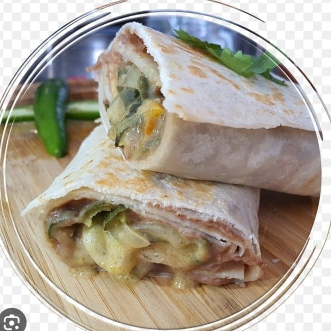 BURRITO RAJAS CON QUESO