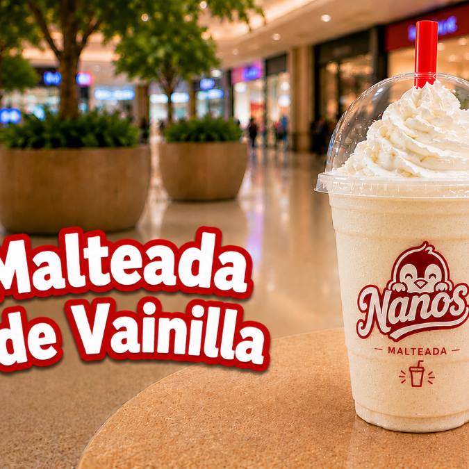 Malteada de Vainilla 16 oz