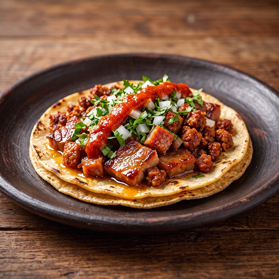 Taco Campechano de Suadero
