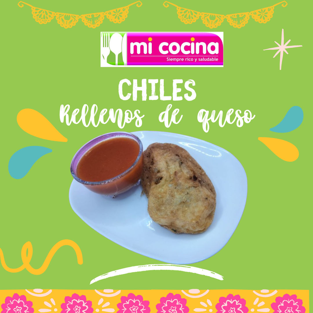 Chiles Rellenos con Queso
