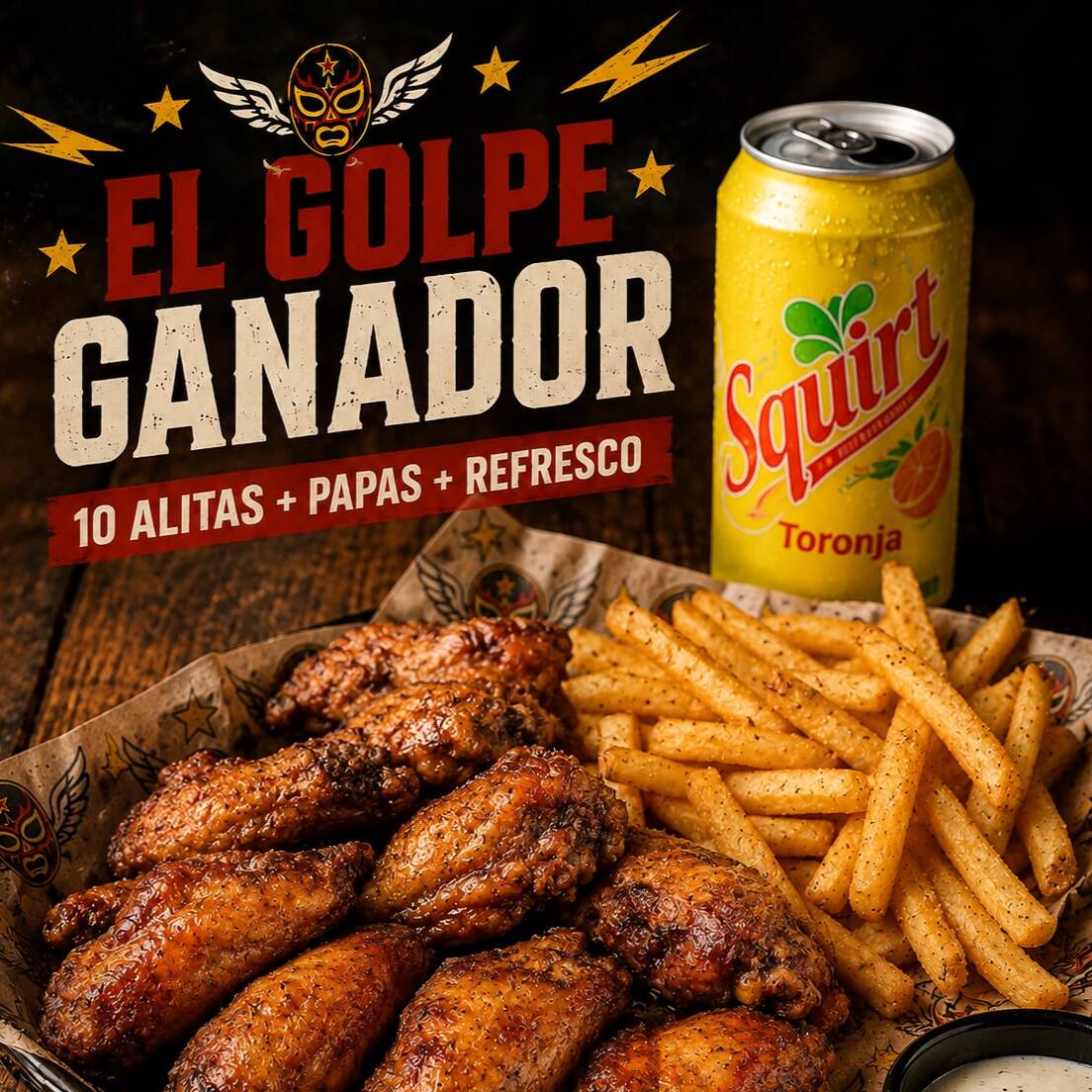 Golpe Ganador Wings Personal