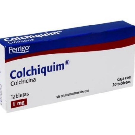 Colchiquim (Colchicina) 1 Mg Caja con 20 Tabletas