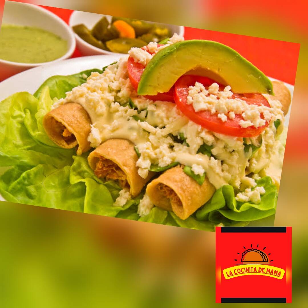Combo Tacos Dorados + Agua